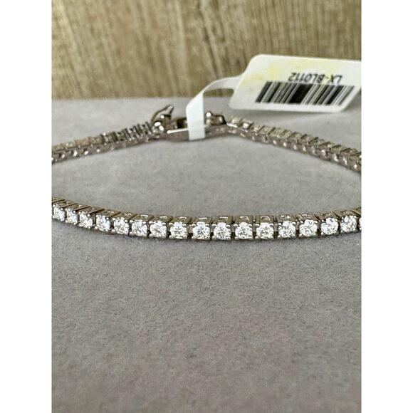 None and/or Unknown Jewelry - NWT - 2.5ct Moissanite Tennis Bracelet, 6.5 inches